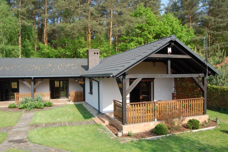 Tarasy Domków Letniskowcy Cztery Pory Roku w Skorzęcinie Rybakówce