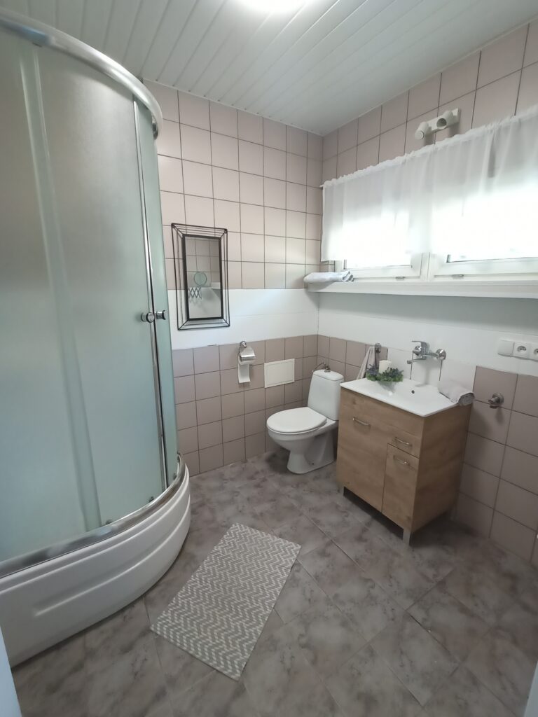 Apartament Lawendowy Skorzęcin toaleta