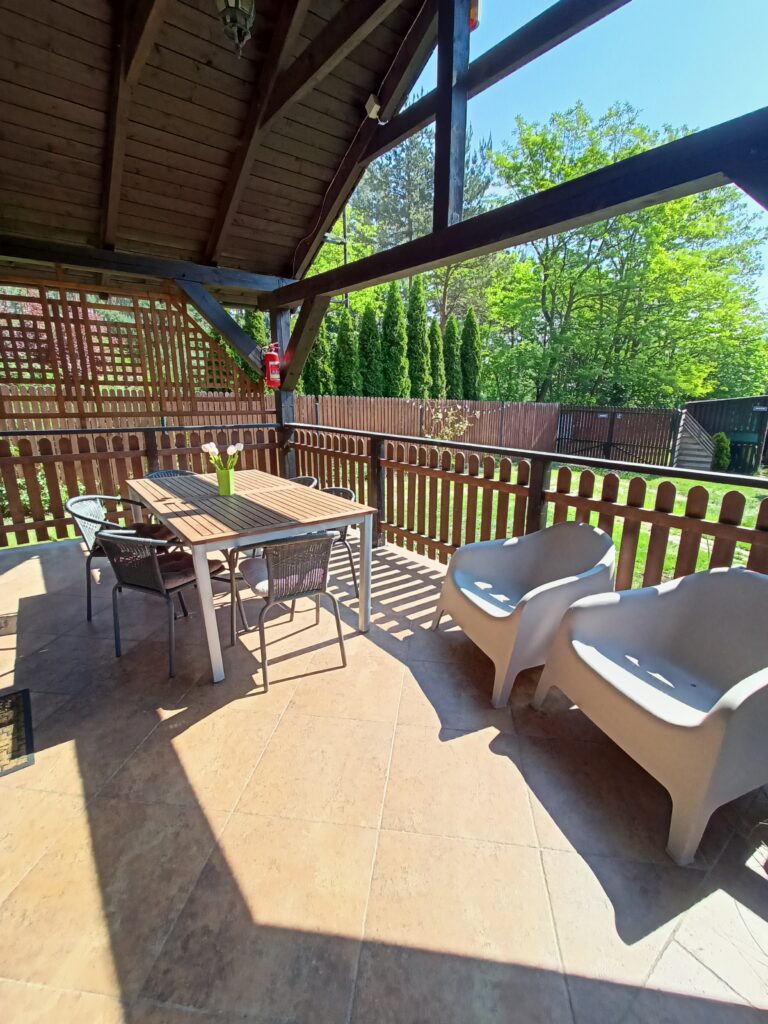 Domek Lato Skorzęcin taras