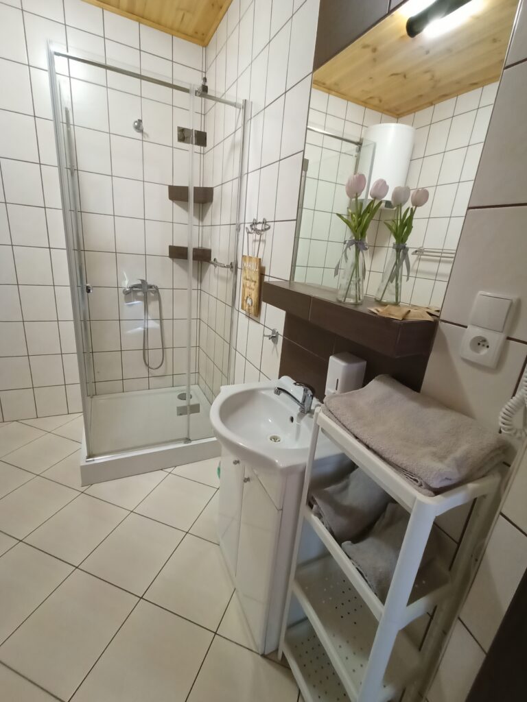 Domek Zima Skorzęcin toaleta